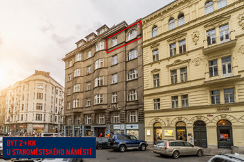 Pronájem bytu 2+kk v družstevním vlastnictví 58 m², Praha 1 - Staré Město