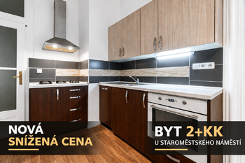 Pronájem bytu 2+kk v družstevním vlastnictví 58 m², Praha 1 - Staré Město