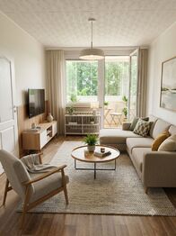 Pronájem bytu 2+1 v družstevním vlastnictví 49 m², Neratovice