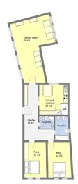 Prodej bytu 3+1 v osobním vlastnictví 155 m², Praha 2 - Nové Město
