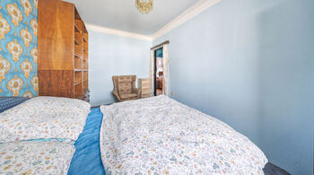 Ložnice - Prodej bytu 2+1 v osobním vlastnictví 59 m², Dubá
