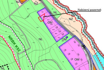Prodej pozemku 990 m², Borušov