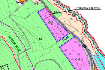 Prodej pozemku 805 m², Borušov