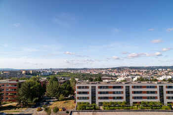 Výhled balkon - Prodej bytu 4+1 v osobním vlastnictví 88 m², Brno