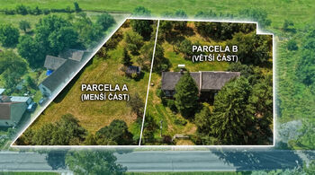 potenciál rozdělení na dvě části - Prodej chaty / chalupy 180 m², Volfartice