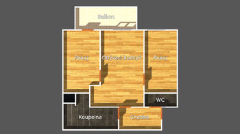 Prodej bytu 3+kk v osobním vlastnictví 67 m², České Budějovice