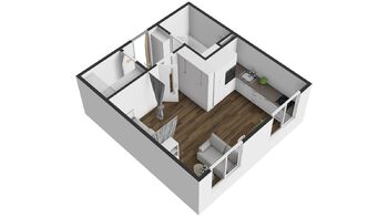 Pronájem bytu 1+kk v osobním vlastnictví 30 m², Klecany