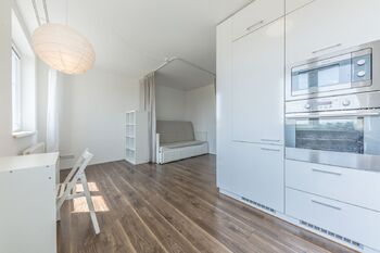 Pronájem bytu 1+kk v osobním vlastnictví 30 m², Klecany