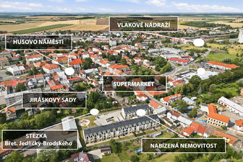 Pronájem bytu 2+kk v osobním vlastnictví 43 m², Český Brod