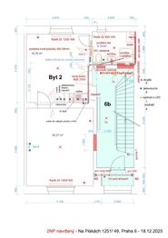 Pronájem bytu 2+kk v osobním vlastnictví 42 m², Praha 6 - Dejvice