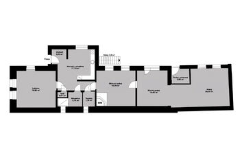 Orientační půdorys - Prodej domu 105 m², Sokoleč