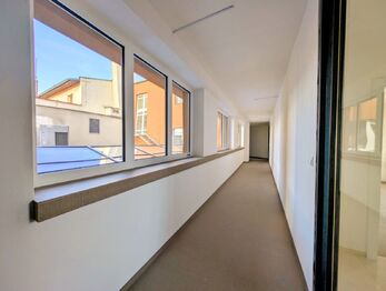 domovní chodba ... - Pronájem bytu 1+kk v osobním vlastnictví 30 m², Havlíčkův Brod