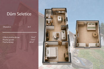 Prodej domu 61 m², Seletice