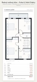 Prodej domu 134 m², Praha 8 - Dolní Chabry