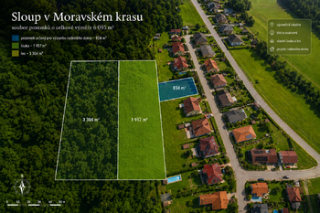 Prodej pozemku 6095 m², Sloup