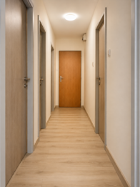 Chodba - Pronájem kancelářských prostor 15 m², Praha 8 - Karlín