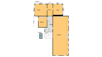 1.patro - Prodej domu 300 m², Vejprty