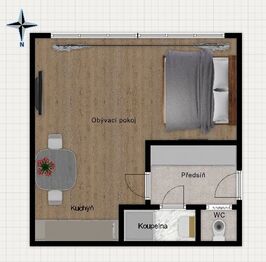 Prodej bytu 1+kk v osobním vlastnictví 33 m², Praha 10 - Vršovice