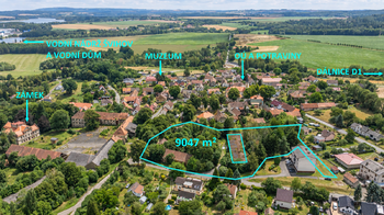 Prodej pozemku 9047 m², Soutice