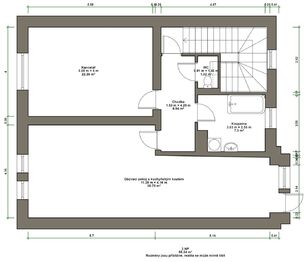 Pronájem bytu 2+kk v osobním vlastnictví 77 m², Roudnice nad Labem