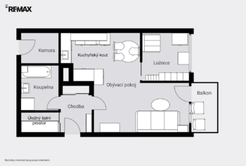 Prodej bytu 2+kk v osobním vlastnictví 42 m², Praha 10 - Hostivař