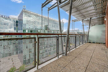 terasa - Prodej bytu 4+kk v osobním vlastnictví 116 m², Praha 9 - Libeň