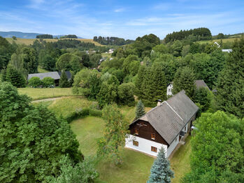 jižní pohled - Prodej chaty / chalupy 200 m², Vikantice