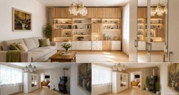 úprava fota + vizualizace AI - Prodej domu 107 m², Peruc