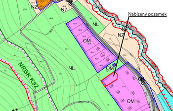 Prodej pozemku 1172 m², Borušov