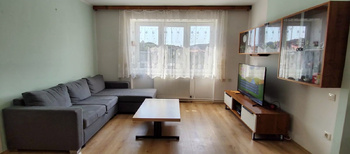 Vizualizace obyvacího pokoje - Pronájem bytu 2+1 v osobním vlastnictví 51 m², Blansko