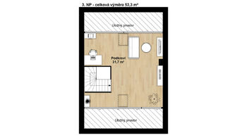 Prodej bytu 5+kk v osobním vlastnictví 156 m², Husinec