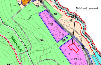 Prodej pozemku 1048 m², Borušov