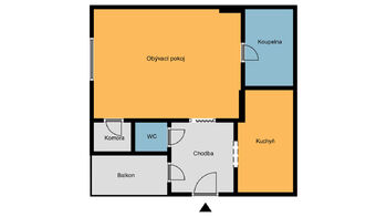 Prodej bytu 1+1 v družstevním vlastnictví 30 m², Praha 7 - Holešovice