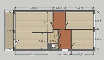 Prodej bytu 3+kk v družstevním vlastnictví 72 m², Mělník