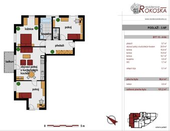 Pronájem bytu 3+1 v osobním vlastnictví 101 m², Praha 8 - Libeň