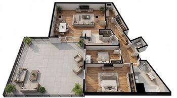 Prodej bytu 3+kk v osobním vlastnictví 91 m², Praha 5 - Stodůlky