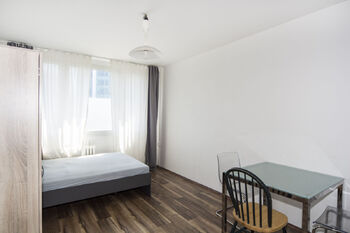 obývací pokoj - Pronájem bytu 2+kk v osobním vlastnictví 40 m², Praha 4 - Nusle
