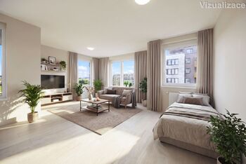 Prodej bytu 1+kk v družstevním vlastnictví 54 m², Praha 10 - Dolní Měcholupy