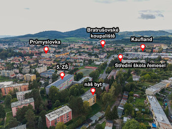Prodej bytu 3+1 v osobním vlastnictví 59 m², Šumperk