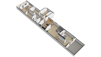 Pronájem bytu 4+kk v osobním vlastnictví 110 m², Ovčáry