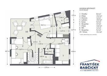 Prodej bytu 4+kk v osobním vlastnictví 138 m², Praha 10 - Dolní Měcholupy