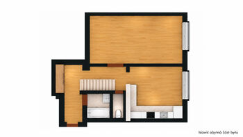 Prodej bytu 2+1 v osobním vlastnictví 76 m², Kuřim
