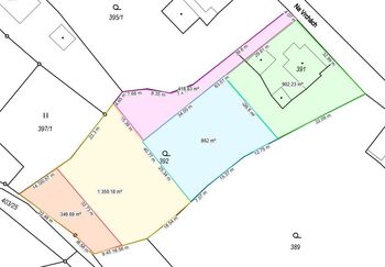 Návrh rozparcelování - Prodej domu 172 m², Dolní Lutyně