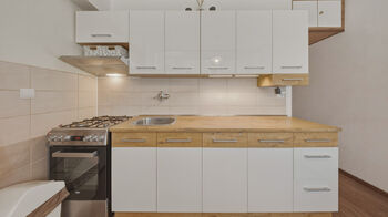 Kuchyně - Prodej bytu 2+1 v osobním vlastnictví 67 m², Mladá Boleslav