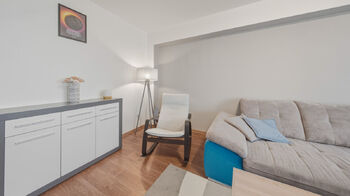 Obývací pokoj - Prodej bytu 2+1 v osobním vlastnictví 67 m², Mladá Boleslav