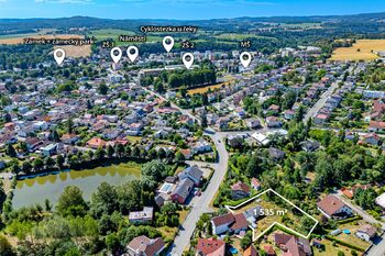 Prodej pozemku 1535 m², Světlá nad Sázavou