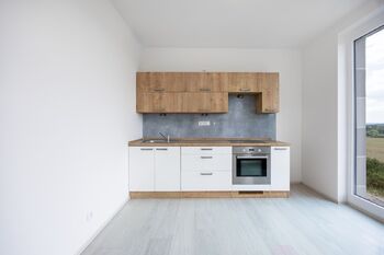 Kuchyně - Prodej bytu 1+kk v družstevním vlastnictví 54 m², Praha 10 - Dolní Měcholupy