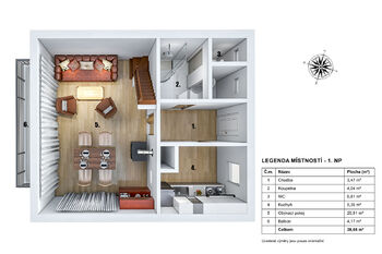 Prodej chaty / chalupy 71 m², Černá v Pošumaví