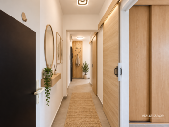 vizualizace  - Prodej bytu 2+1 v osobním vlastnictví 49 m², Prostějov