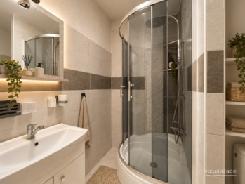 vizualizace - Prodej bytu 2+1 v osobním vlastnictví 49 m², Prostějov